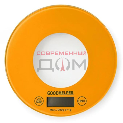 Весы бытовые GOODHELPER KS-S03 оранжевый